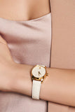  Shop Authentic Gucci G Timeless Quartz White Dial White Leather Strap Watch For Women - YA126580A - Luxxuri