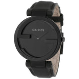  Shop Authentic Gucci Interlocking G Black Dial Watch For Women - YA133302 - Luxxuri