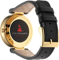  Shop Authentic Gucci Interlocking G Grammy Special Edition Black Dial Black Leather Strap Watch for Women - YA133312 - Luxxuri