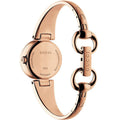  Shop Authentic Gucci Guccissima Collection Quartz Black Dial Rose Gold Steel Strap Watch For Women - YA134509 - Luxxuri