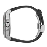  Shop Authentic Gucci Dive Quartz Kingsnake Black Dial Black Rubber Strap Watch For Men - YA136217 - Luxxuri