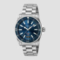  Shop Authentic Gucci Dive Quartz Blue Dial Silver Steel Strap Watch For Men - YA136311 - Luxxuri
