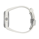  Shop Authentic Gucci Dive Automatic Transparent Dial White Rubber Strap Watch For Men - YA136343 - Luxxuri