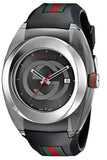  Shop Authentic Gucci Sync XXL Quartz Black Dial Black Rubber Strap Watch For Men - YA137101 - Luxxuri