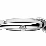  Shop Authentic Gucci Horsebit Collection Quartz Brown Dial Silver Steel Strap Watch For Women - YA139501 - Luxxuri