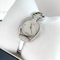  Shop Authentic Gucci Horsebit Collection Diamonds Mother of Pearl Dial Silver Steel Strap Watch For Women - YA139505 - Luxxuri
