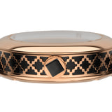  Shop Authentic Gucci Diamantissima Quartz Black Dial Black Leather Strap Watch for Women - YA141501 - Luxxuri