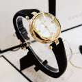  Shop Authentic Gucci Diamantissima Mother of Pearl Dial Black Leather Strap Watch For Women - YA141505 - Luxxuri