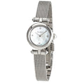  Shop Authentic Gucci Diamantissima Diamonds Mother of Pearl Dial Silver Mesh Bracelet Watch for Women - YA141512 - Luxxuri