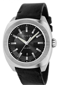  Shop Authentic Gucci GG2570 Black Dial Black Leather Strap Watch For Men - YA142206 - Luxxuri