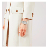  Shop Authentic Gucci 25H Quartz Silver Dial Silver Steel Strap Unisex Watch - YA163407 - Luxxuri