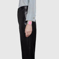  Shop Authentic Gucci 25H Quartz Pink Dial Silver Steel Strap Watch for Women - YA163410 - Luxxuri