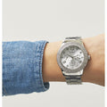  Shop Authentic Guess Bedazzle Diamonds Silver Dial Silver Steel Strap Watch For Women - W1097L1 - Luxxuri