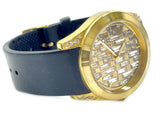  Shop Authentic Guess Clarity Gold Dial Black Silicone Strap Watch for Women - GW0109L1 - Luxxuri