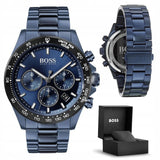  Shop Authentic Hugo Boss Hero Sport Lux Blue Dial Blue Steel Strap Watch for Men - 1513758 - Luxxuri