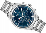  Shop Authentic Hugo Boss Pioneer Blue Dial Silver Steel Strap Watch for Men - 1513867 - Luxxuri