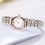  Shop Authentic Emporio Armani Mother of Pearl Dial Two Tone Steel Strap Watch For Women - AR1689 - Luxxuri