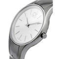  Shop Authentic Calvin Klein Simplicity White Dial Silver Steel Strap Watch for Women - K4323126 - Luxxuri