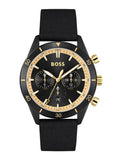  Shop Authentic Hugo Boss Santiago Black Dial Black Nylon Strap Watch for Men - 1513935 - Luxxuri