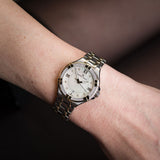  Shop Authentic Maurice Lacroix Aikon Diamonds Mother of Pearl Dial Two Tone Steel Strap Watch for Women - A11006-DY503-171-1 - Luxxuri