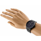  Shop Authentic Tommy Hilfiger Damon Quartz Chronograph Blue Dial Black Steel Strap Watch for Men - 1791454 - Luxxuri