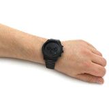  Shop Authentic Michael Kors Slim Runway Chronograph Black Dial Black Steel Strap Watch For Men - MK8919 - Luxxuri