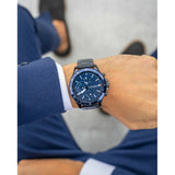  Shop Authentic Tommy Hilfiger Bank Quartz Blue Dial Blue Steel Strap Watch for Men - 1791720 - Luxxuri