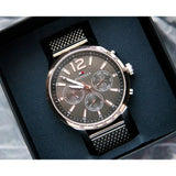  Shop Authentic Tommy Hilfiger Gavin Chronograph Quartz Grey Dial Silver Mesh Bracelet Watch for Men - 1791466 - Luxxuri