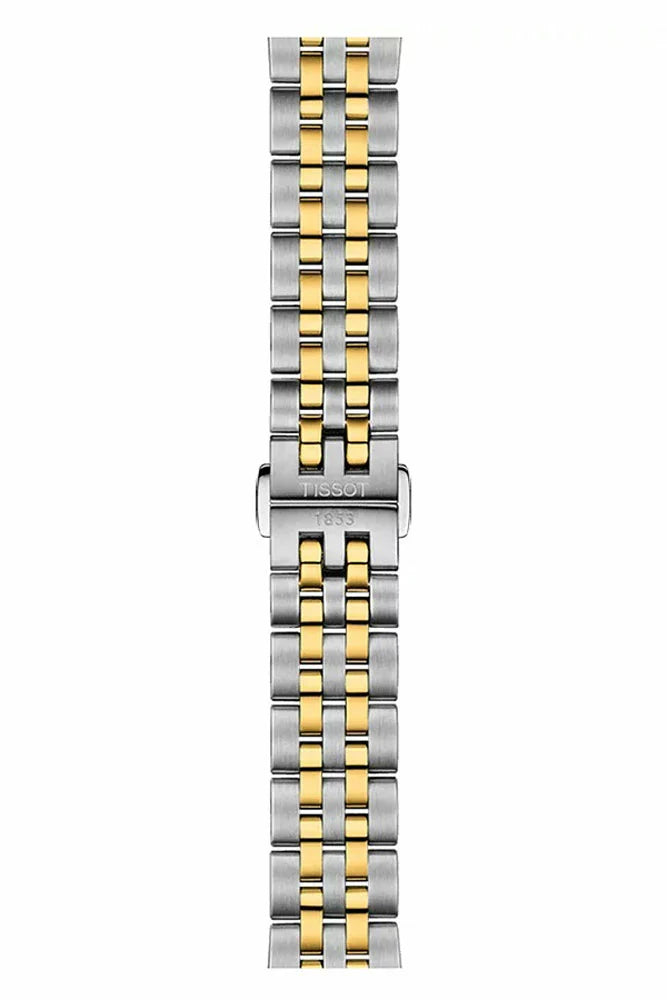  Shop Authentic Tissot Ballade Powermatic 80 Mother of Pearl Silver Dial Two Tone Steel Strap Watch For Women - T108.208.22.117.00 - Luxxuri