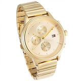  Shop Authentic Tommy Hilfiger Blake White Dial Gold Steel Strap Watch for Women - 1781905 - Luxxuri