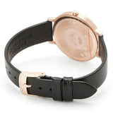  Shop Authentic Emporio Armani Kappa Mother of Pearl Dial Black Leather Strap Watch For Women - AR80011 - Luxxuri