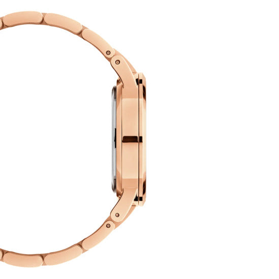  Shop Authentic Daniel Wellington Iconic Link Black Dial Rose Gold Steel Strap Watch for Women - DW00100212 - Luxxuri