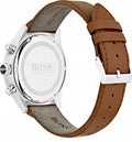  Shop Authentic Hugo Boss Champion White Dial Brown Leather Strap Watch for Men - 1513879 - Luxxuri