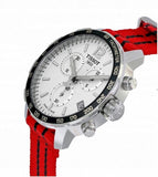  Shop Authentic Tissot Quickster Chronograph NBA Chicago Bulls White Dial Red NATO Strap Watch For Men - T095.417.17.037.04 - Luxxuri