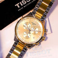  Shop Authentic Tissot T Sport Chrono XL Classic Gold Dial Two Tone Steel Strap Watch for Men - T116.617.22.021.00 - Luxxuri