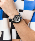  Shop Authentic Guess Legacy White Dial Black Rubber Strap Watch For Men - W1049G3 - Luxxuri
