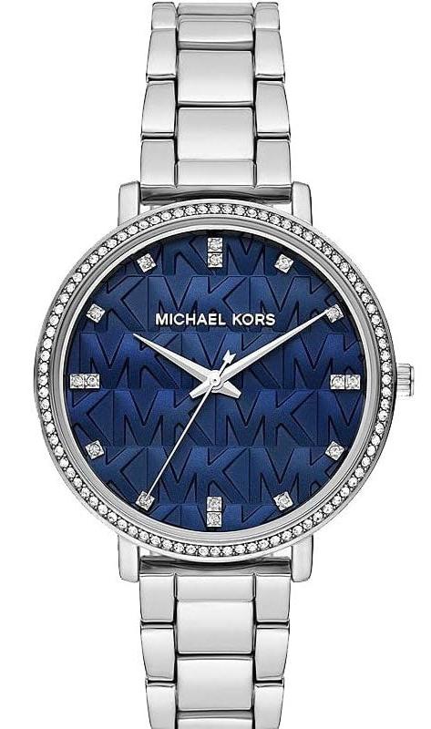  Shop Authentic Michael Kors Pyper Blue Dial Silver Steel Strap Watch For Women - MK4671 - Luxxuri