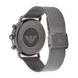  Shop Authentic Emporio Armani Aviator Brown Dial Grey Mesh Bracelet Watch For Men - AR11141 - Luxxuri