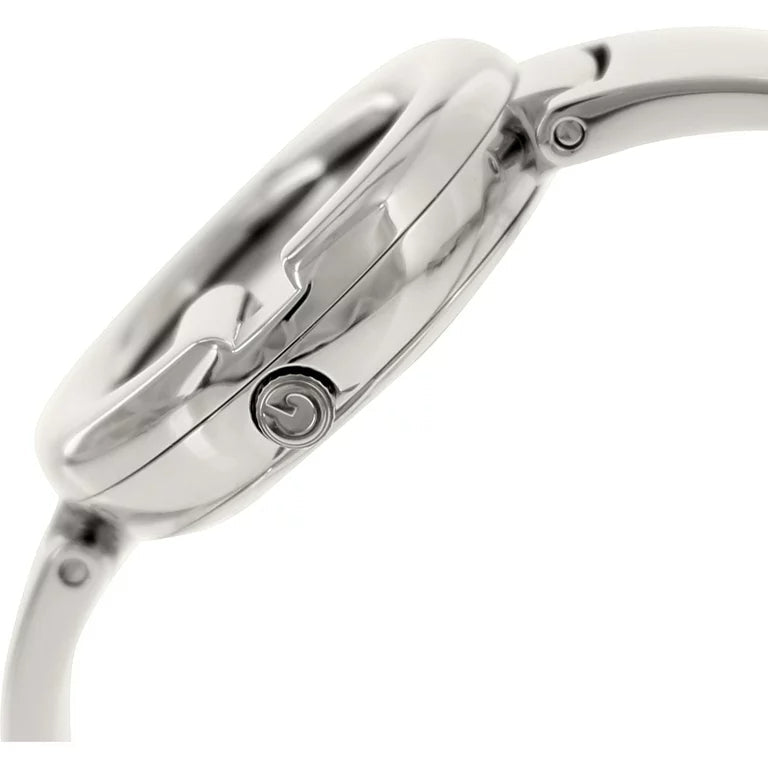  Shop Authentic Gucci Guccissima Black Dial Silver Steel Strap Watch For Women - YA134301 - Luxxuri