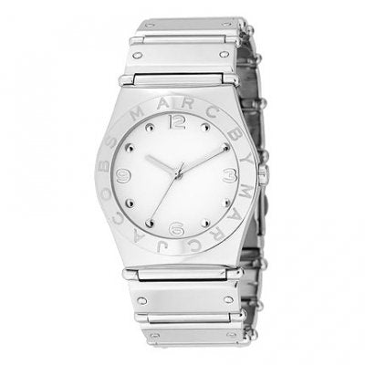  Shop Authentic Marc Jacobs Amy White Dial Silver Steel Strap Watch for Women - MBM8518 - Luxxuri