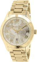  Shop Authentic Michael Kors Layton Chronograph Gold Dial Gold Steel Strap Watch for Women - MK5959 - Luxxuri