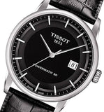  Shop Authentic Tissot T Classic Luxury Black Dial Black Leather Strap Watch For Men - T086.407.16.051.00 - Luxxuri