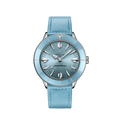 Breitling Superocean Heritage '57 Pastel Paradise Blue Dial Blue Leather Strap Watch for Women - A10340161C1X1