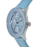  Shop Authentic Breitling Superocean Heritage '57 Pastel Paradise Blue Dial Blue Leather Strap Watch for Women - A10340161C1X1 - Luxxuri