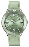  Shop Authentic Breitling Superocean Heritage '57 Pastel Paradise Green Dial Green Leather Strap Watch for Women - A10340361L1X1 - Luxxuri