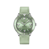  Shop Authentic Breitling Superocean Heritage '57 Pastel Paradise Green Dial Green Leather Strap Watch for Women - A10340361L1X1 - Luxxuri