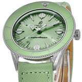  Shop Authentic Breitling Superocean Heritage '57 Pastel Paradise Green Dial Green Leather Strap Watch for Women - A10340361L1X1 - Luxxuri