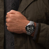  Shop Authentic Breitling Superocean Heritage '57 Black Dial Silver Mesh Bracelet Watch for Men - A10370121B1A1 - Luxxuri