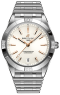  Shop Authentic Breitling Chronomat Automatic 36 White Dial Silver Steel Strap Watch for Women - A10380101A2A1 - Luxxuri