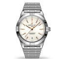 Shop Authentic Breitling Chronomat Automatic 36 White Dial Silver Steel Strap Watch for Women - A10380101A2A1 - Luxxuri
